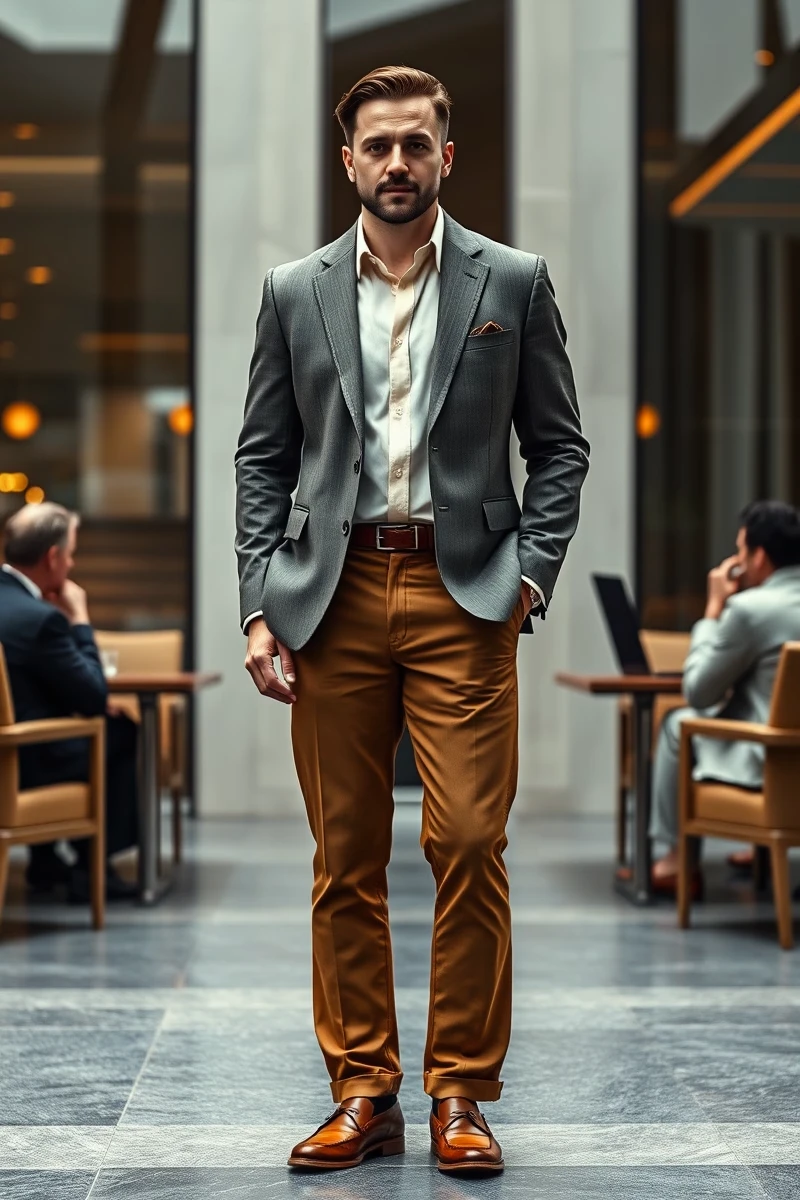 generate attires for a business casual meeting